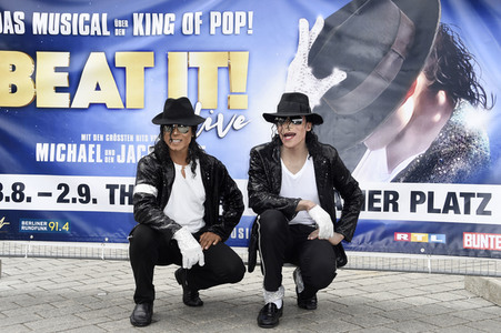 Fototermin zum Musical 'Beat It!' in Berlin