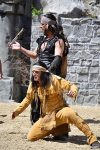 Pressetermin 'Winnetou und das Geheimnis der Felsenburg' in Bad Segeberg