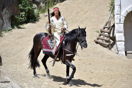 Pressetermin 'Winnetou und das Geheimnis der Felsenburg' in Bad Segeberg