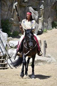 Pressetermin 'Winnetou und das Geheimnis der Felsenburg' in Bad Segeberg