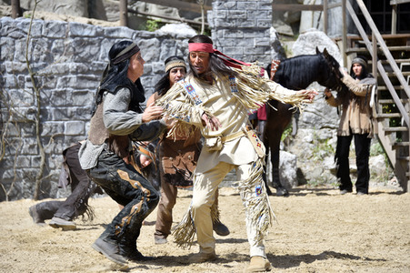Pressetermin 'Winnetou und das Geheimnis der Felsenburg' in Bad Segeberg