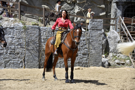 Pressetermin 'Winnetou und das Geheimnis der Felsenburg' in Bad Segeberg