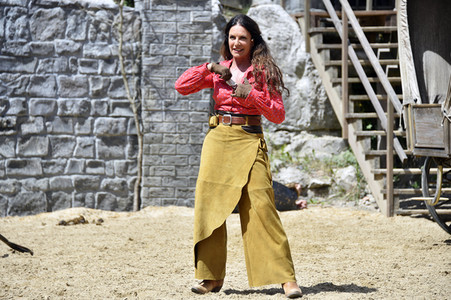 Pressetermin 'Winnetou und das Geheimnis der Felsenburg' in Bad Segeberg