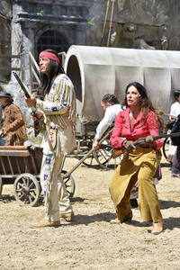 Pressetermin 'Winnetou und das Geheimnis der Felsenburg' in Bad Segeberg