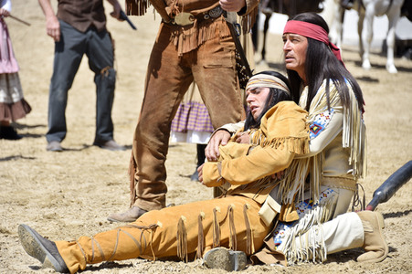 Pressetermin 'Winnetou und das Geheimnis der Felsenburg' in Bad Segeberg