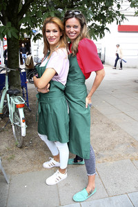 Erdbeer-Charity-Verkauf in Hamburg