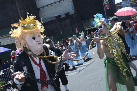 Mermaid Parade 2018 in New York