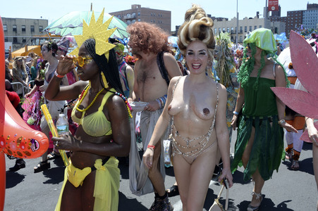 Mermaid Parade 2018 in New York