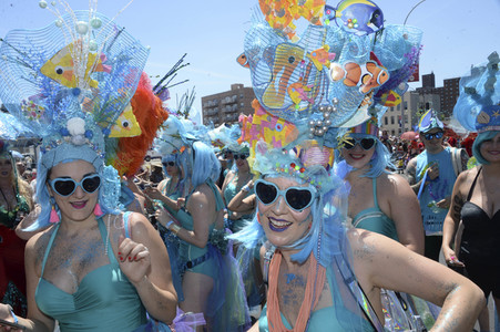 Mermaid Parade 2018 in New York