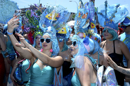 Mermaid Parade 2018 in New York
