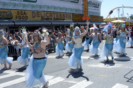 Mermaid Parade 2018 in New York