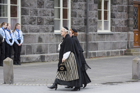 Feier zum isländischen Unabhängigkeitstag in Reykjavik