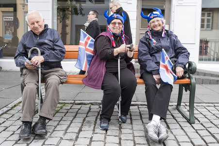 Feier zum isländischen Unabhängigkeitstag in Reykjavik