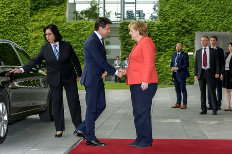 Antrittsbesuch von  Giuseppe Conte in Berlin