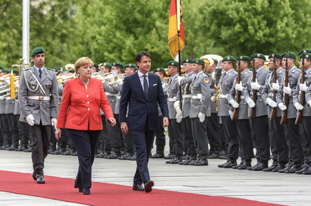 Antrittsbesuch von  Giuseppe Conte in Berlin