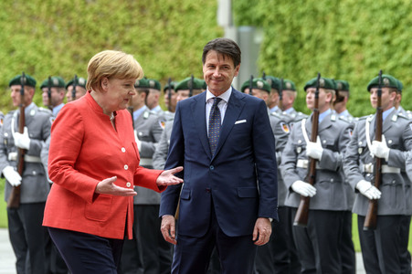 Antrittsbesuch von  Giuseppe Conte in Berlin