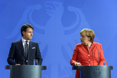 Antrittsbesuch von  Giuseppe Conte in Berlin