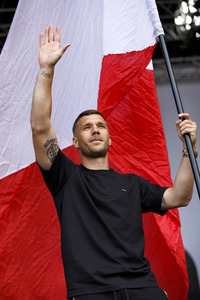 Poldi's Public Viewing Party in Köln
