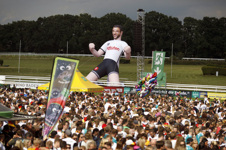 Poldi's Public Viewing Party in Köln