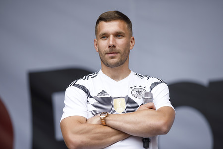 Poldi's Public Viewing Party in Köln