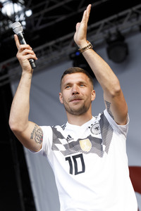 Poldi's Public Viewing Party in Köln