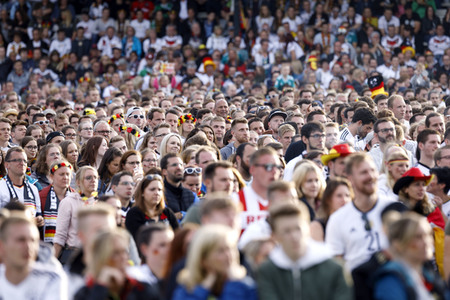 Poldi's Public Viewing Party in Köln