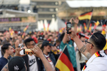 FIFA World Cup Public Viewing Deutschland gegen Schweden in Nürnberg