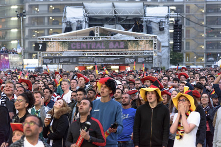 FIFA World Cup Public Viewing Deutschland gegen Schweden in Nürnberg