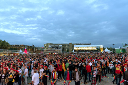 FIFA World Cup Public Viewing Deutschland gegen Schweden in Nürnberg