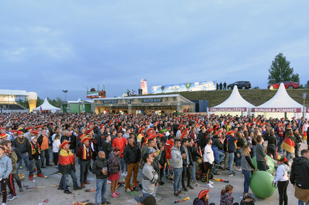 FIFA World Cup Public Viewing Deutschland gegen Schweden in Nürnberg