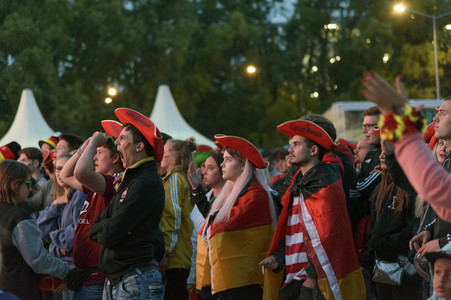 FIFA World Cup Public Viewing Deutschland gegen Schweden in Nürnberg