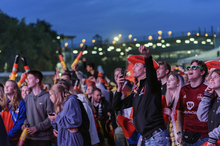 FIFA World Cup Public Viewing Deutschland gegen Schweden in Nürnberg