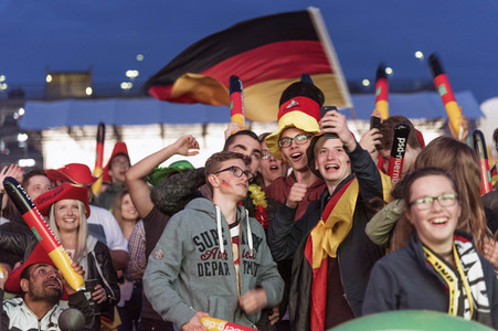 FIFA World Cup Public Viewing Deutschland gegen Schweden in Nürnberg