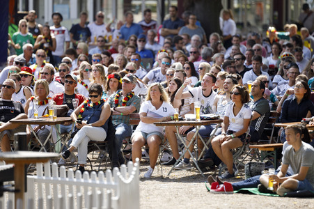 FIFA WM Public Viewing Deutschland gegen Südkorea in Köln