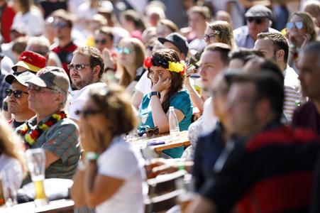 FIFA WM Public Viewing Deutschland gegen Südkorea in Köln