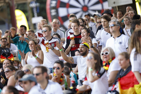FIFA WM Public Viewing Deutschland gegen Südkorea in Köln