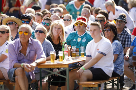 FIFA WM Public Viewing Deutschland gegen Südkorea in Köln