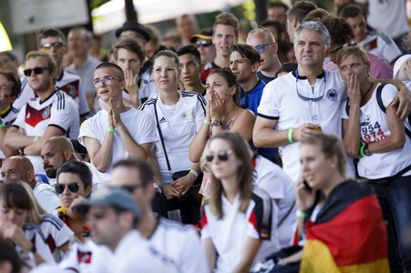FIFA WM Public Viewing Deutschland gegen Südkorea in Köln