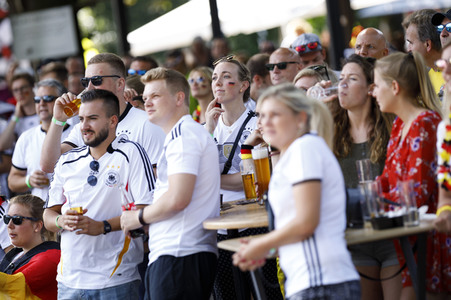 FIFA WM Public Viewing Deutschland gegen Südkorea in Köln