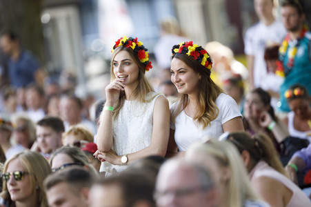 FIFA WM Public Viewing Deutschland gegen Südkorea in Köln