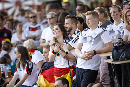 FIFA WM Public Viewing Deutschland gegen Südkorea in Köln