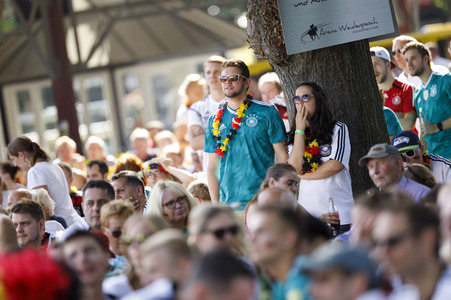 FIFA WM Public Viewing Deutschland gegen Südkorea in Köln