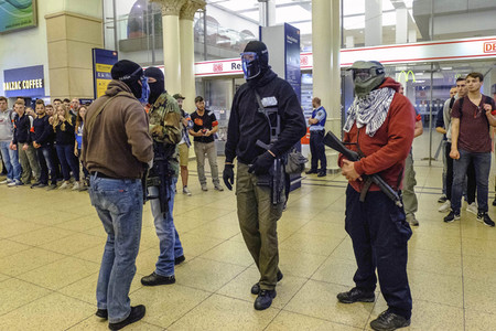 Anti-Terror-Übung in Hannover