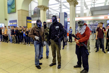 Anti-Terror-Übung in Hannover