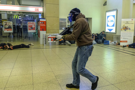 Anti-Terror-Übung in Hannover