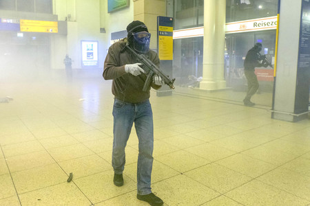 Anti-Terror-Übung in Hannover