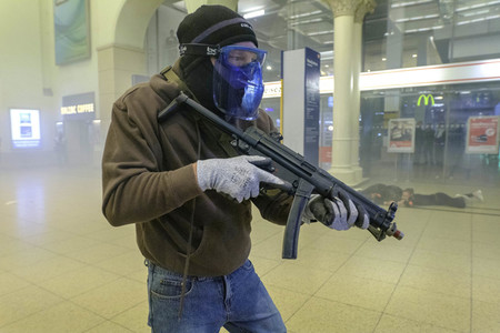 Anti-Terror-Übung in Hannover