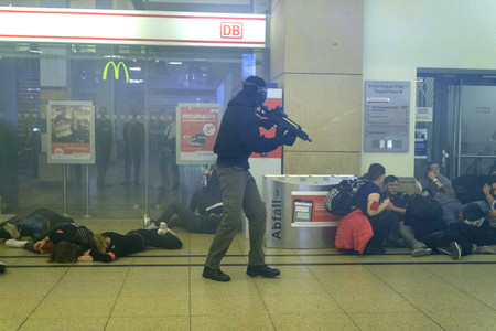 Anti-Terror-Übung in Hannover
