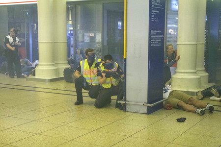 Anti-Terror-Übung in Hannover
