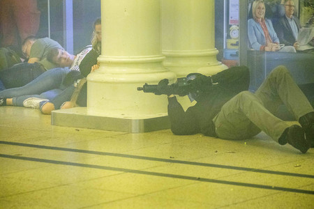 Anti-Terror-Übung in Hannover